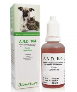 A.N.D. 104 Force et dynamisme, 30 ml